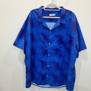 Geek‎ Tropical Men's Short Sleeve Button Up Shirt Size 4XL Novelty D12's DND